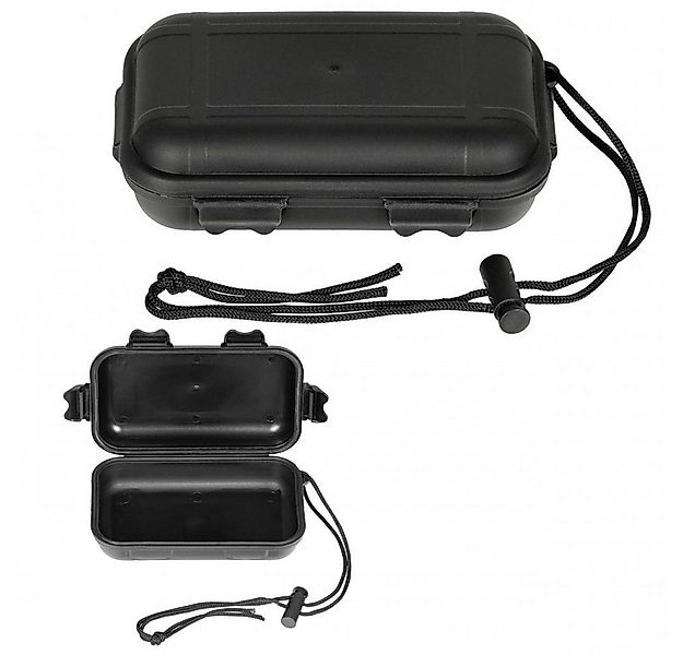 MFH Aufbewahrungsbox Box, Kunststoff, wasserdicht, 13,5x8x3,7 cm, schwarz günstig online kaufen