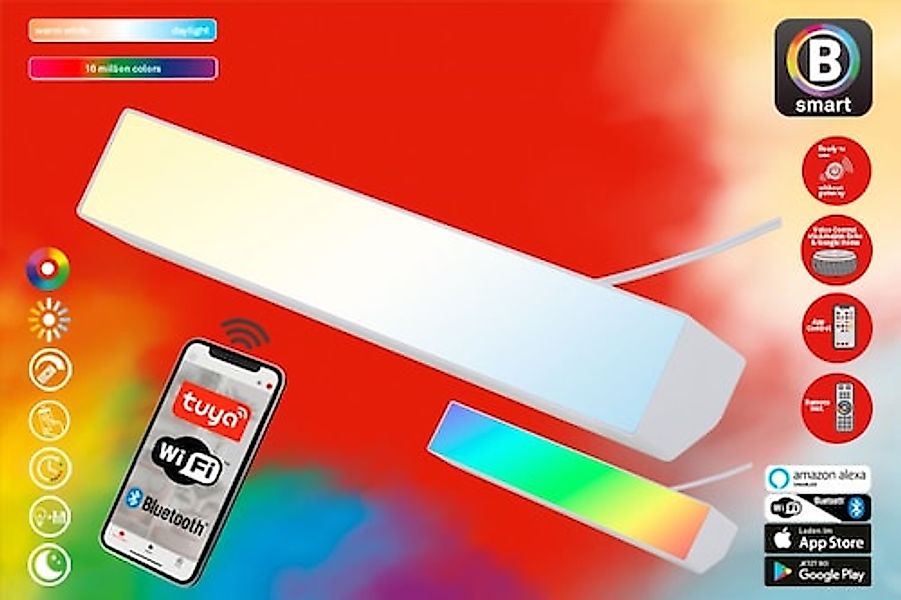 Briloner Leuchten Smarte LED-Leuchte »MURO S« günstig online kaufen