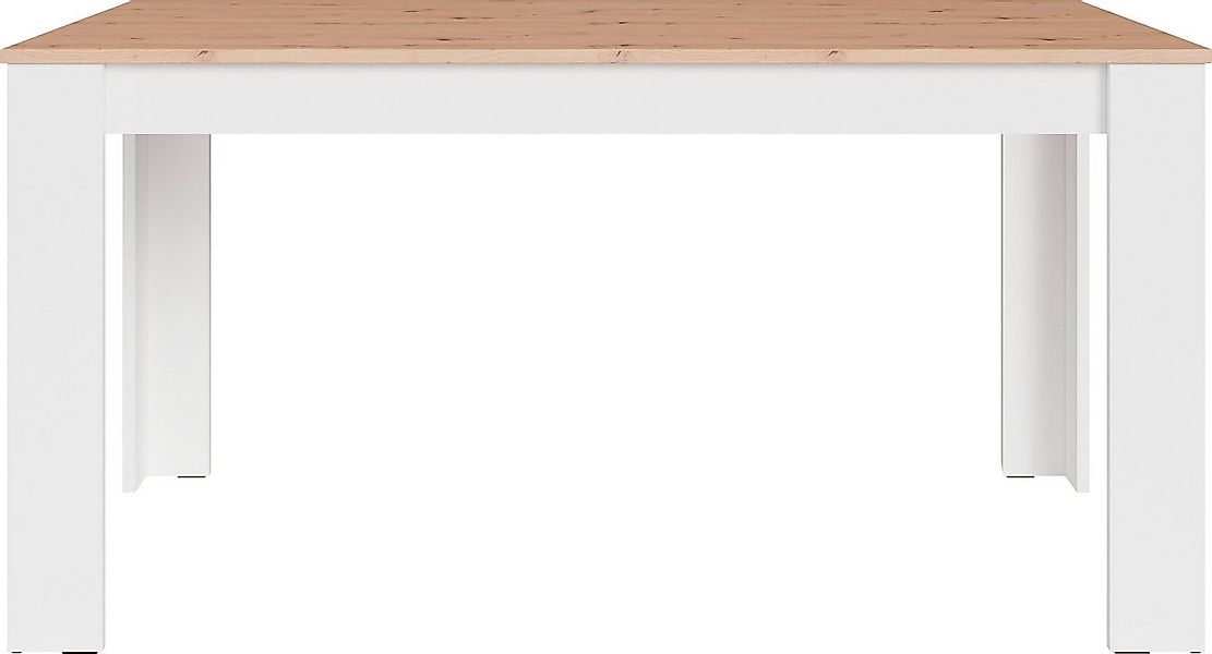 byLIVING Esstisch Nori, Küchentisch in Eicheoptik, Gestell wahlweise anthra günstig online kaufen