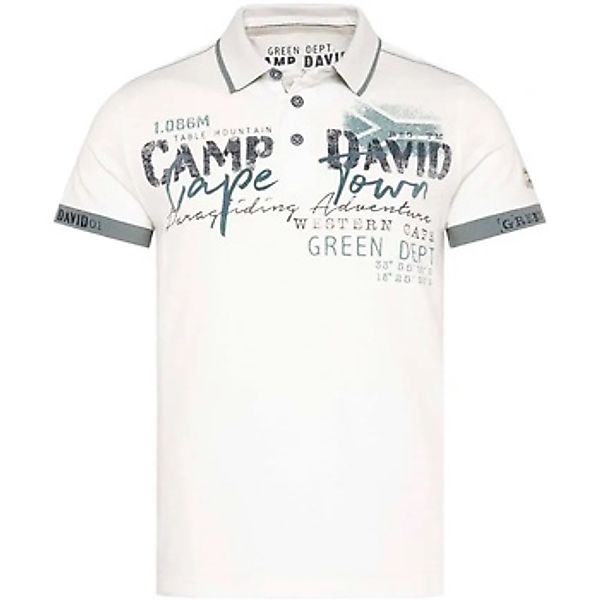 Camp David  T-Shirts & Poloshirts Poloshirt PARAGLIDING CAPE TOWN I Polo-Ku günstig online kaufen