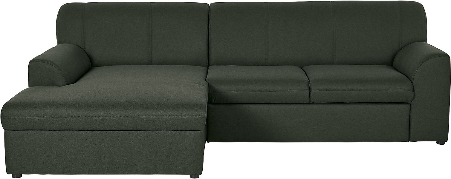 DOMO collection Ecksofa "Topper, elegant und zeitlos, kompaktes Stellmaß 24 günstig online kaufen