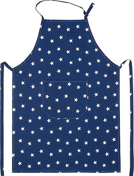 Kracht Kochschürze Sternchen, (Set, 1-tlg., Set), Nackenband und aufgesetzt günstig online kaufen