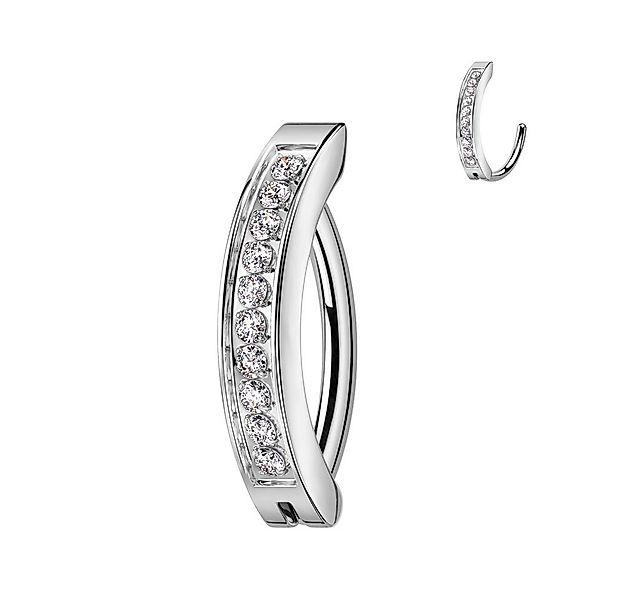Taffstyle Bauchnabelpiercing Titan Bauchnabelpiercing Bauchpiercing Clicker günstig online kaufen