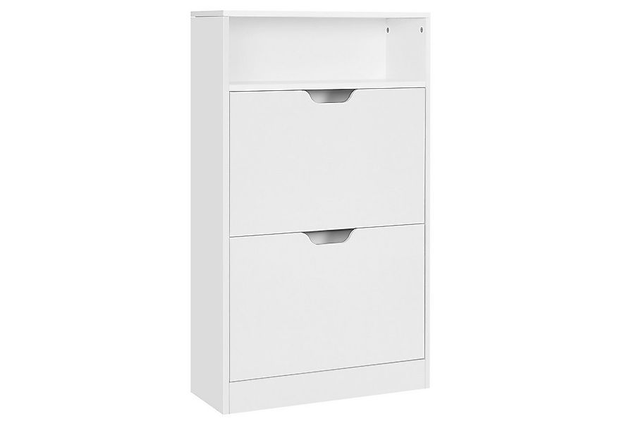 VASAGLE Schuhschrank Schuhregal Mit 2 oder 3 Klappen und zusätzlichen Fäche günstig online kaufen