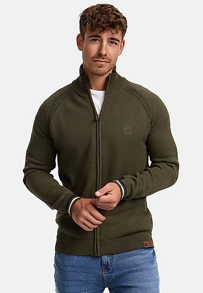 Indicode Strickjacke Herren INArutemia Herrenstrickjacke günstig online kaufen