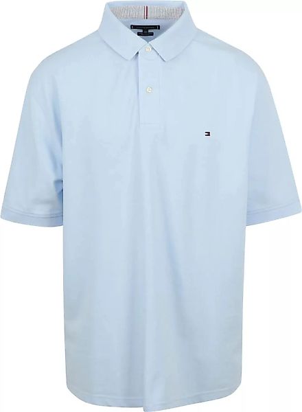 Tommy Hilfiger Big and Tall Poloshirt Hellblau - Größe 5XL günstig online kaufen