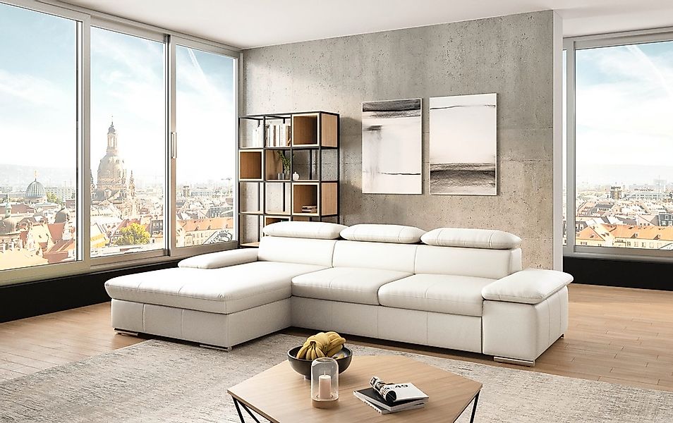 sit&more Ecksofa "Valantine L-Form", inkl. Kopf- und Armteilverstellung, wa günstig online kaufen