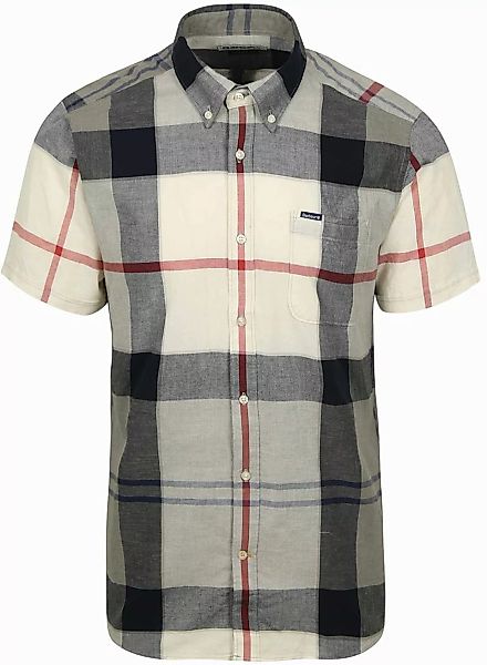 Barbour Shirt Doughill Bleache Pine Tartan - Größe XL günstig online kaufen