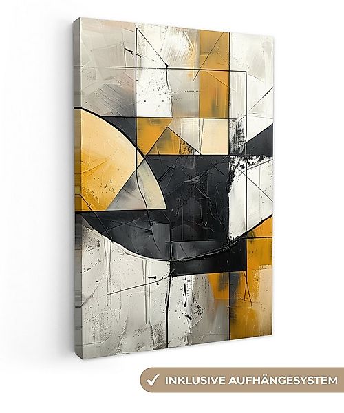 OneMillionCanvasses® Leinwandbild Abstrakt - Kunst - Geometrisch - Ästhetis günstig online kaufen