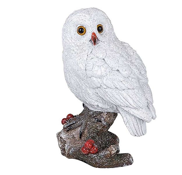 formano Dekofigur Winterzeit, Farbe: Weiß, Motiv: Eule günstig online kaufen