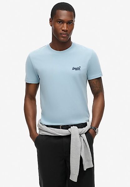 Superdry Rundhalsshirt "ESSENTIAL LOGO EMB TEE" günstig online kaufen