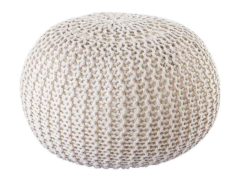 Amagohome Gartenlounge-Hocker Pouf Outdoor ø 55 günstig online kaufen