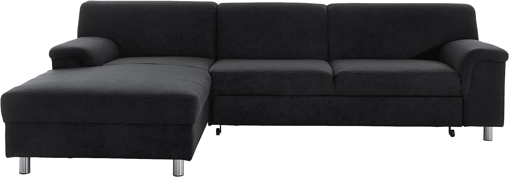 INOSIGN Ecksofa "Jamie, modern und elegant, Fußhöhe 9cm, L-Form,", wahlweis günstig online kaufen