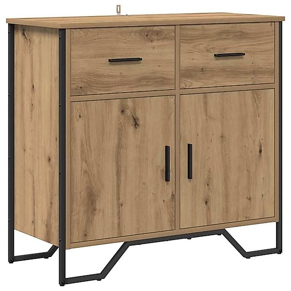 vidaXL Sideboard Sideboard Artisan-Eiche 79.5 x günstig online kaufen
