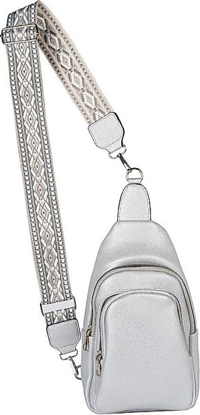 styleBREAKER Umhängetasche One Shoulder Rucksack Gemusterter Schultergurt ( günstig online kaufen