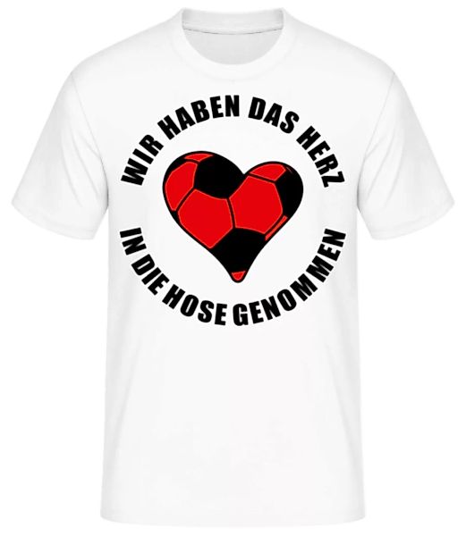 Das Herz In Die Hose Genommen · Männer Basic T-Shirt günstig online kaufen