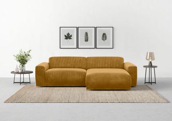 TRENDMANUFAKTUR Ecksofa "Braga, mit hochwertigem Kaltschaum, L-Form, in Cor günstig online kaufen