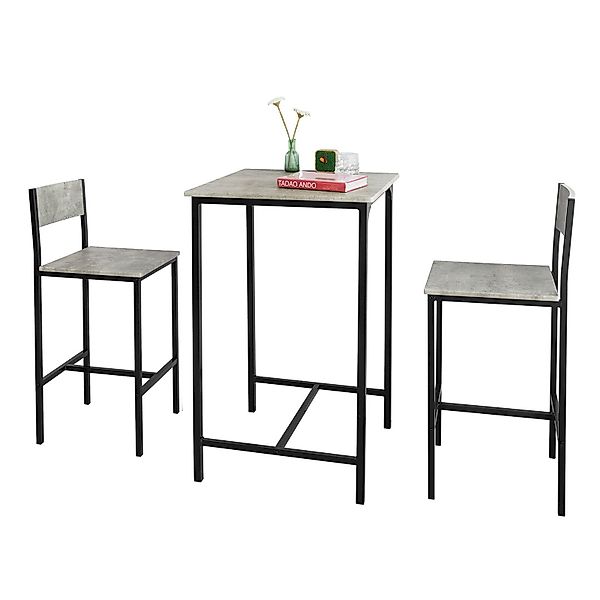 SoBuy Bartisch OGT27, 3-teilig Bartisch mit günstig online kaufen