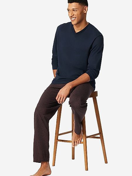 Schiesser Pyjama Comfort Essentials (2 tlg) schlafanzug schlafmode bequem günstig online kaufen