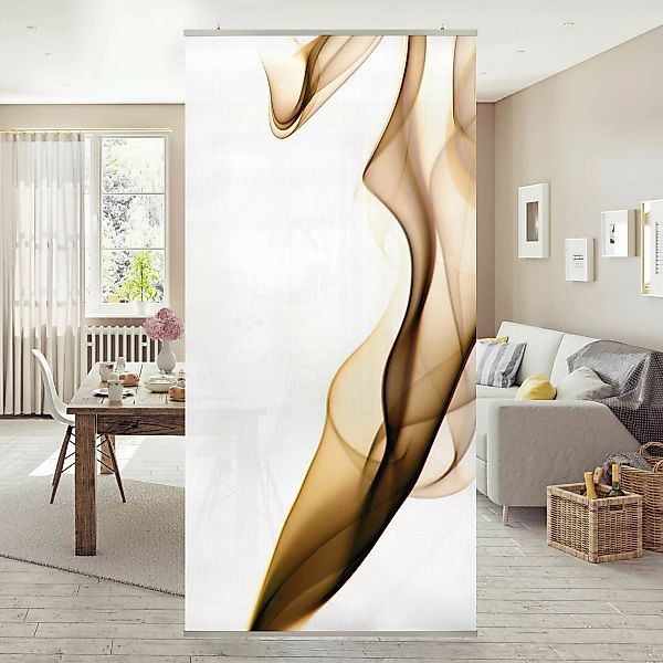 Raumteiler Muster & Textur Golden Nebula günstig online kaufen