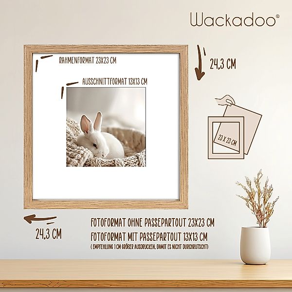 Wackadoo Living Bilderrahmen Serie Nordic MDF günstig online kaufen