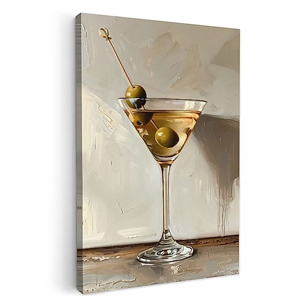 OneMillionCanvasses® Leinwandbild Martini - Cocktail - günstig online kaufen