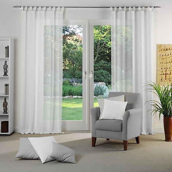 Wirth Vorhang "Sunday" Schlaufen 1 Stk. tlg. günstig online kaufen