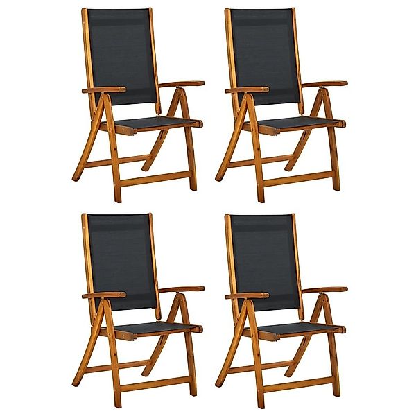 vidaXL Gartenstuhl Gartenstühle 4 Stk. Klappbar günstig online kaufen