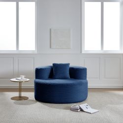 JOULISE Relaxsessel Caluno Rundsessel, Cord, 1-Sitzer günstig online kaufen