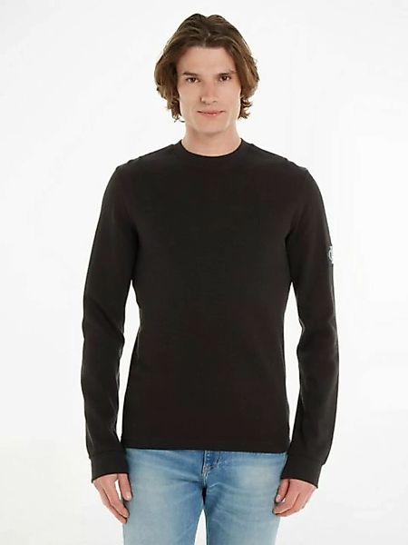 Calvin Klein Jeans  Langarmshirt BADGE WAFFLE LS TEE günstig online kaufen