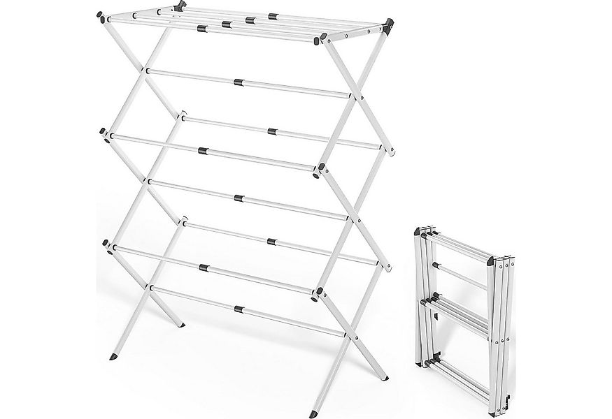 ibettertec Wäscheständer Faltbarer Wäscheständer,turmwäscheständer,klappbar günstig online kaufen