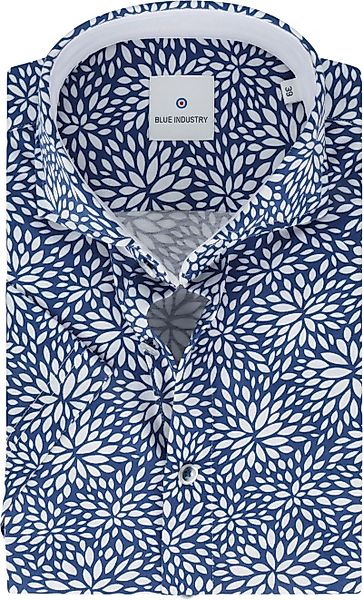 Blue Industry Blaue Hemd KA Druck - Größe 42 günstig online kaufen