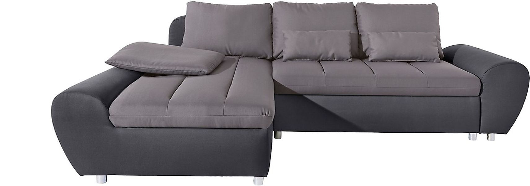 sit&more "Bandos L-Form" in 2 unterschiedlichen Größen, wahlweise mit Bettf günstig online kaufen