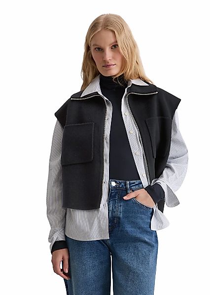 Marc OPolo Steppweste "aus edlem Woll-Doubleface" günstig online kaufen