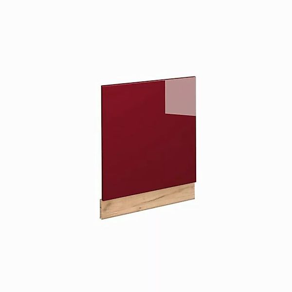 Vicco Frontblende Fame-Line, Bordeaux Hochglanz/Goldkraft Eiche, 60 cm, AP günstig online kaufen