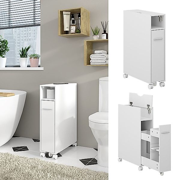 Vicco Badregal Niva, Weiß, 18 x günstig online kaufen