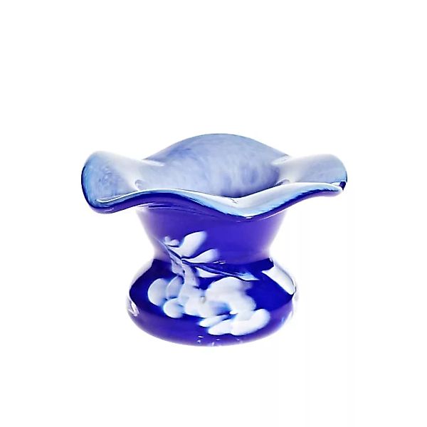 Kerzenhalter "Stiller" (10,5cm), blau günstig online kaufen