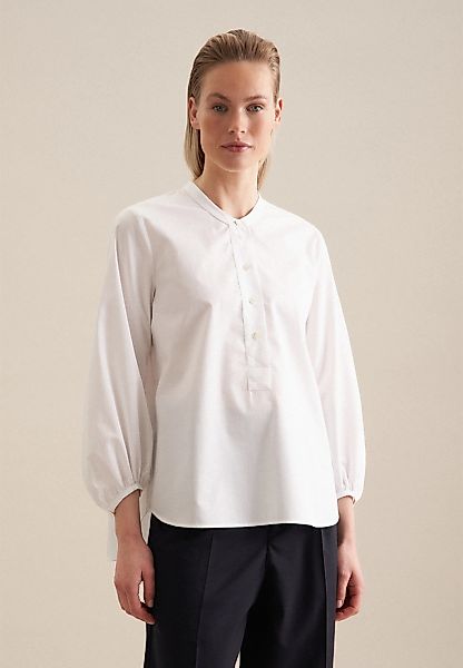 seidensticker Klassische Bluse "Schwarze Rose", Langarm Kragen Uni günstig online kaufen