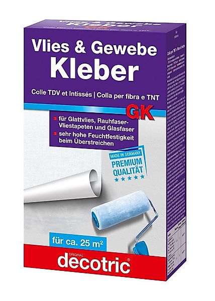 decotric® Kleister Decotric Vlies und Gewebe günstig online kaufen