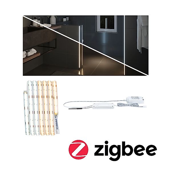Paulmann "LumiTiles LED Stripe Smart Home Zigbee 3.0 Full-Line COB Slim 2m günstig online kaufen