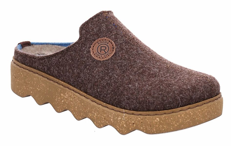 Rohde Pantoffel "FOGGIA" Homeslipper, Wohlfühlschuh mit Plateausohle günstig online kaufen