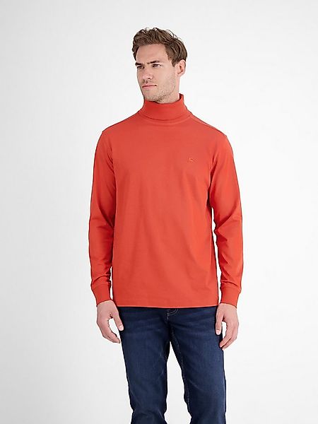 LERROS Rollkragenshirt mit Logo Stickerei günstig online kaufen