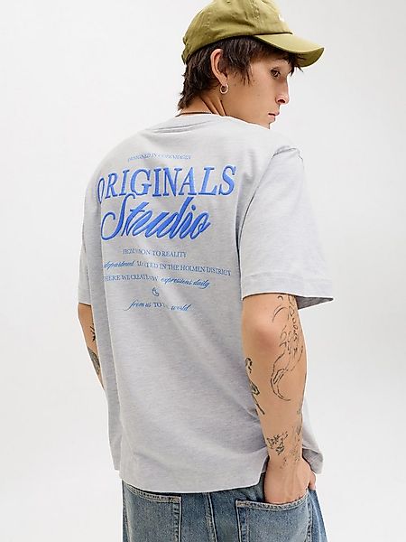 Jack & Jones Kurzarmshirt JORNORREBRO TYPO TEE SS CREW NECK NOOS Baumwolle, günstig online kaufen