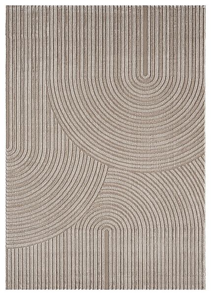 Vimoda Teppich Wohnzimmer Hochtief-Muster, Rechteck, Teppich Kurzflor, Schl günstig online kaufen