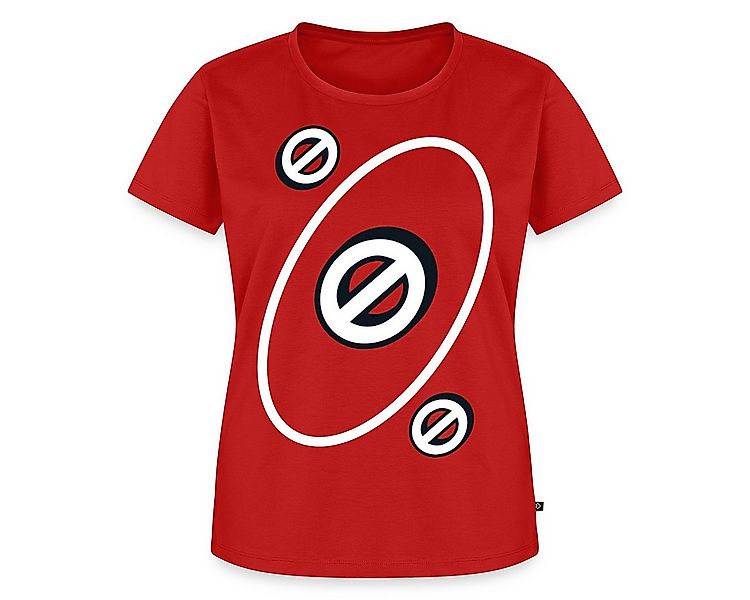 Spreadshirt T-Shirt UNO Karten Kostüm Aussetzen-Karte Karneval Frauen Premi günstig online kaufen