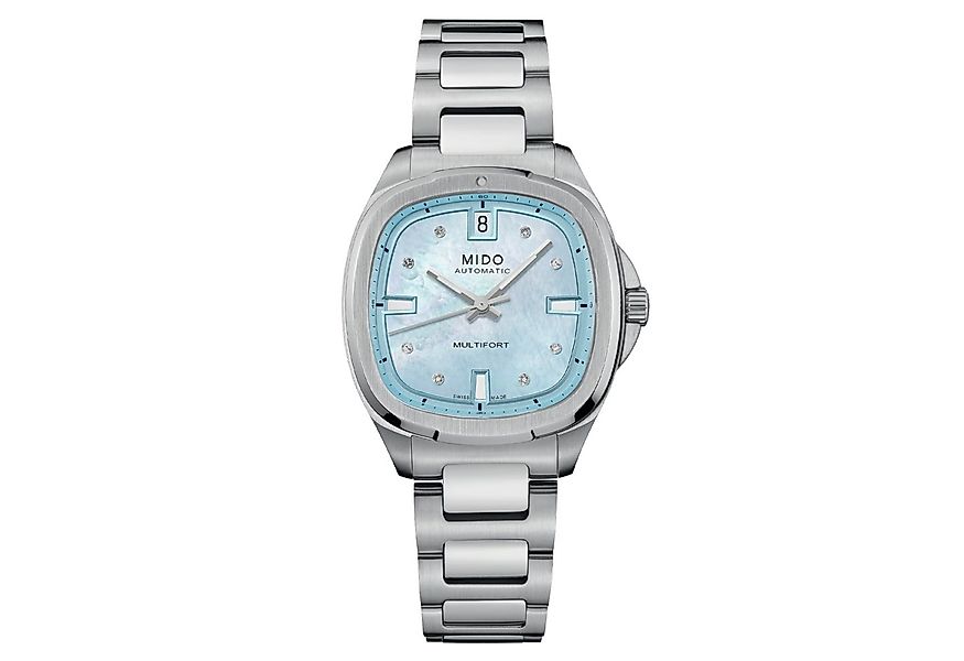 Mido Schweizer Uhr Damenuhr Automatik Multifort TV 35 günstig online kaufen