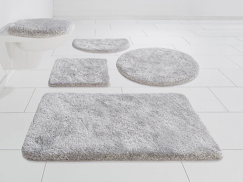 Grund Badematte Melos, Badvorleger, Badezimmer Teppich, sehr weich, Höhe 27 günstig online kaufen