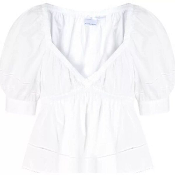 Pinko  T-Shirts & Poloshirts Top  aus weißer Baumwolle günstig online kaufen