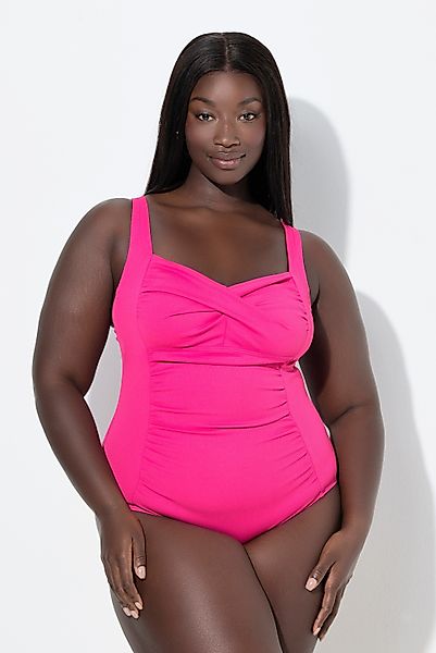 Ulla Popken Badeanzug Badeanzug Drapierung feine günstig online kaufen