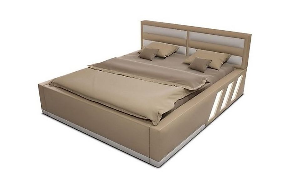 Sofa Dreams Boxspringbett Apollonia Bett Kunstleder Premium Komplettbett mi günstig online kaufen